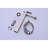 Brushed Nickel Vanity Faucet - Metal Handle For Smooth Operation Bathroom Sink Enhances Hygiene