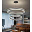 2-ring Modern Led Chandelier Gold-130133998