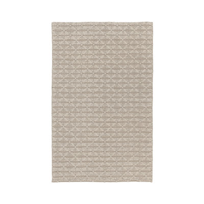 Tapis Portola en laine mélangée tissé à la main