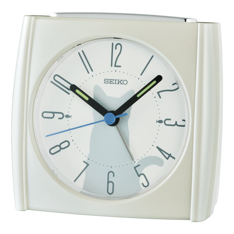 QHE209WLH Alarm Clock, White