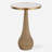 Table d'appoint en laiton Nykiah