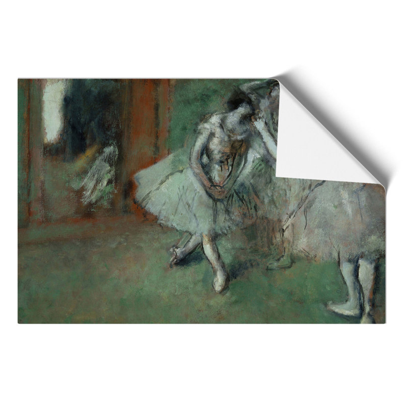 A Group of Ballet Ballerina Dancers by Edgar Degas - Frameless Print, 30cm H x 42cm W x 0.1cm D