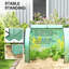 Maelis Mini Greenhouse With Zipped Doors And Steel Frame