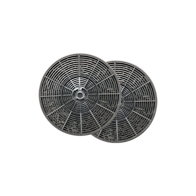 Filtres à charbon actif Hauslane Cfi006 | Efficace pour minimiser les odeurs de cuisson | Parfait pour la recirculation | Compatible uniquement avec les hottes Hauslane