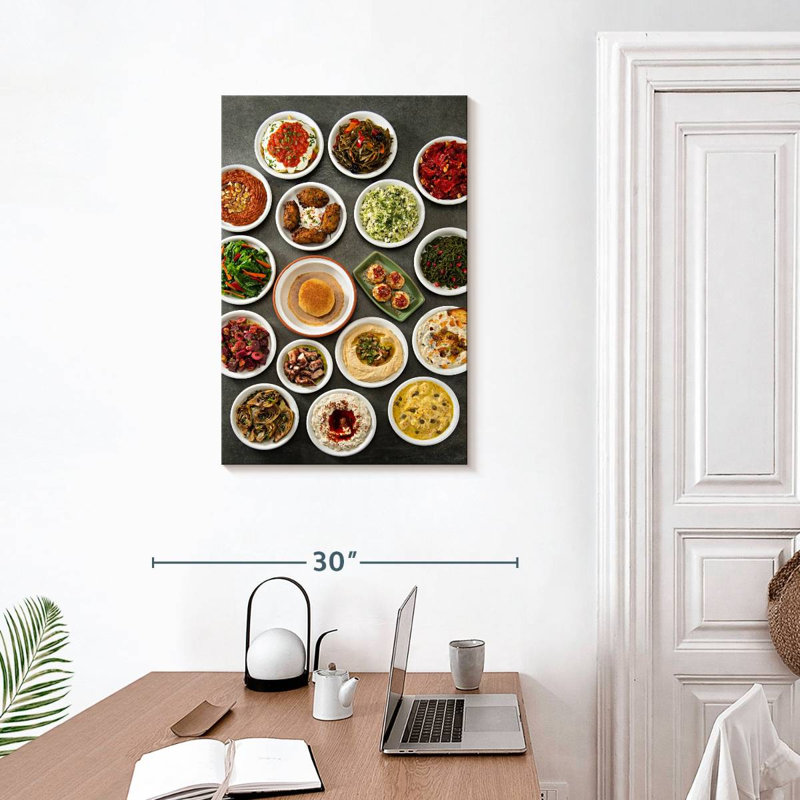 Yarlin Turkish Meze Spread, 30" H x 20" W