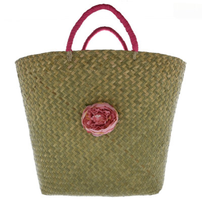 Wicker Laundry Basket with Handles