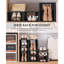 Range-chaussures à 5 niveaux - Support de rangement durable pour chaussures pour garde-robe, vestibule, couloir, dortoir et salle de bain-1740140152