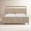 Honey Solid Wood Bed