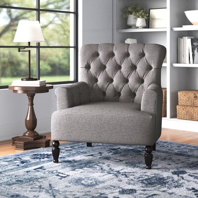 33.5"" Wide Tufted Polyester Armchair -  Alcott HillÂ®, 6890B5AB36E246D9A42E56E0BFA94977