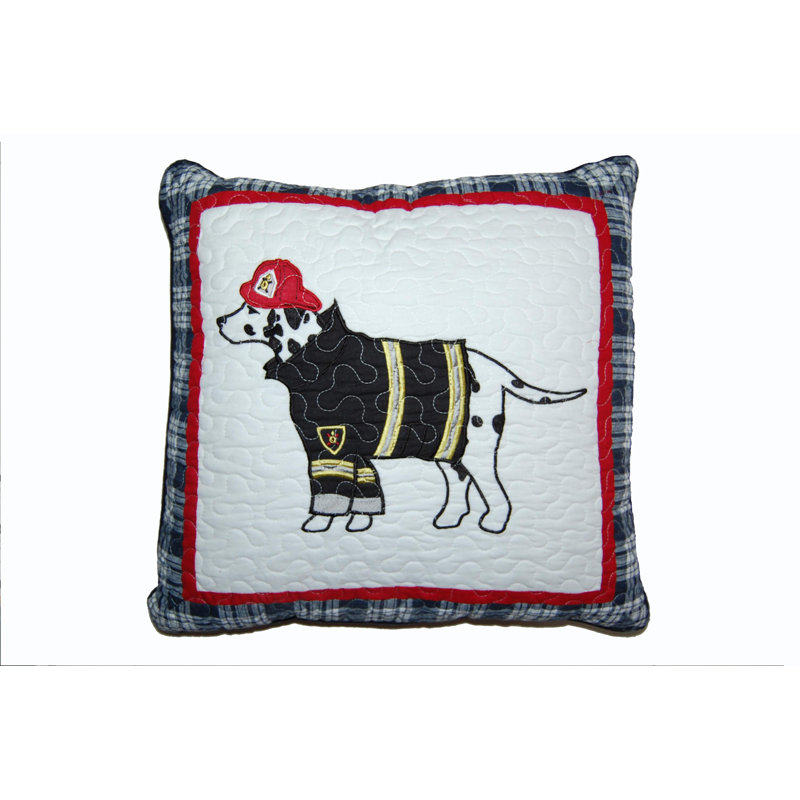 Plaid Cotton Throw Pillow