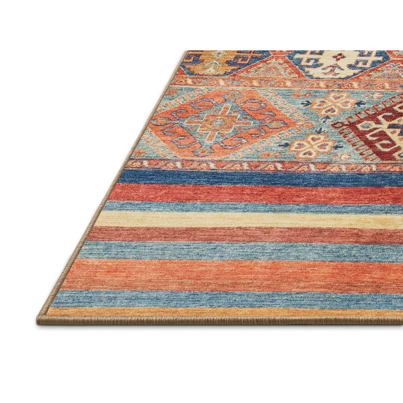 Abstract Indoor Rug, Rectangle 5' x 7'