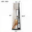 Armoire à bijoux FlowLuxe pivotant sur 360 ° avec miroir pleine longueur et armoire verrouillable rotative pour bijoux-1792672524