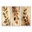Feuilles brunes délavées sépia I - Collection d'impressions sur toile traditionnelles vertes-1380860971-1380860974-1380860976