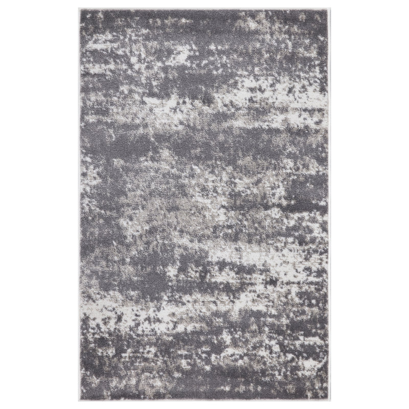 Abstract Indoor Rug, Rectangle 2'7" x 4'1"