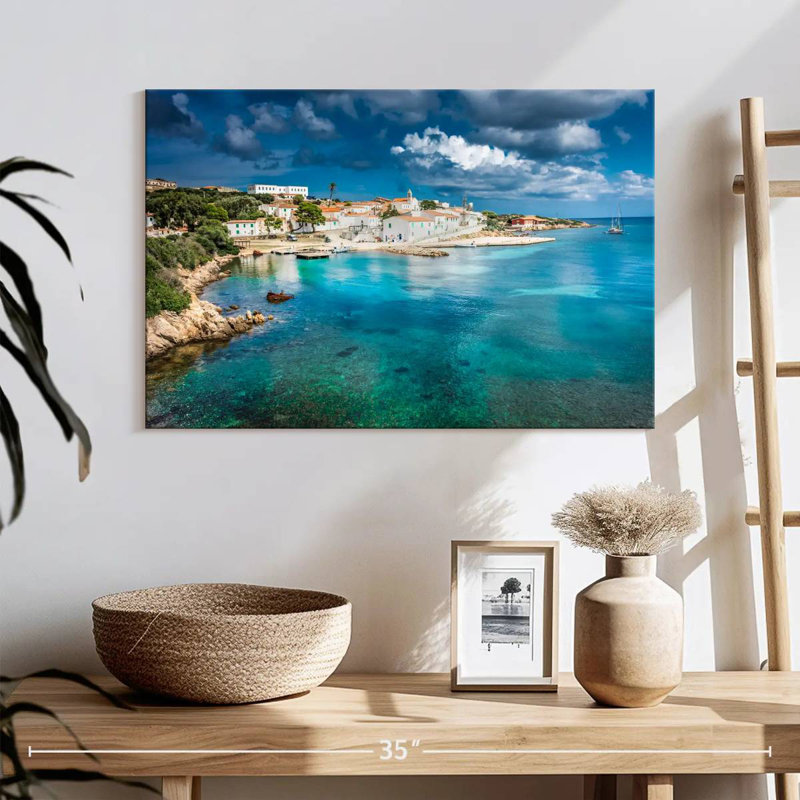 Plage D'Oliva Gillard, H 16 po x l 24 po