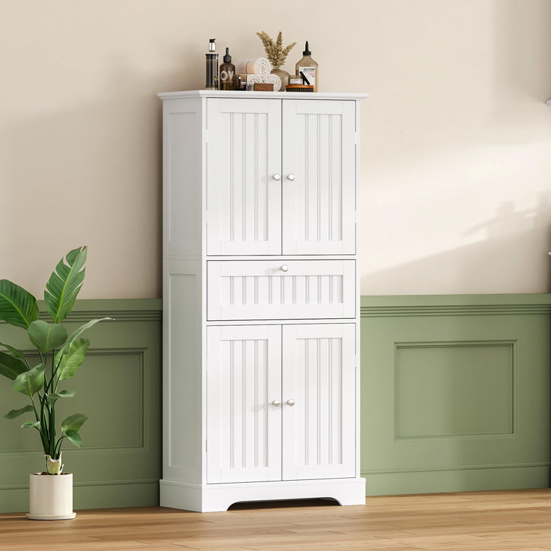 Armoire de salle de bain 51 po, Blanc