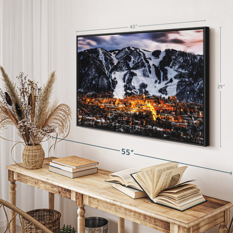 Impression sur toile Park City, H 43 po x l 29 po