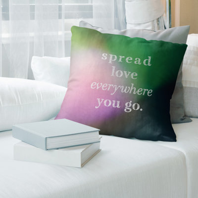 Cotton Blend Reversible Pillow Cover