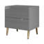 Table de chevet en gris-2132073257
