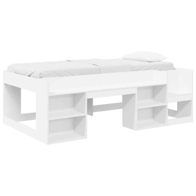 High Sleepers, European Single (90 x 200 cm), White