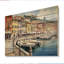 Italie, charme côtier sur impression sur bois-675011358