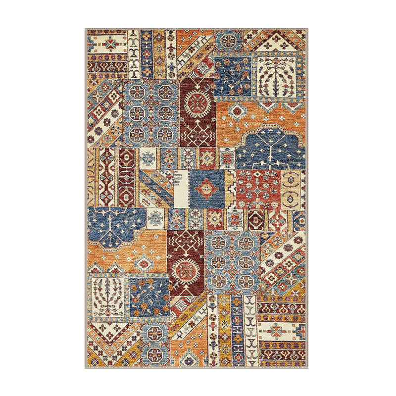 Abstract Indoor Rug, Rectangle 6' x 9'
