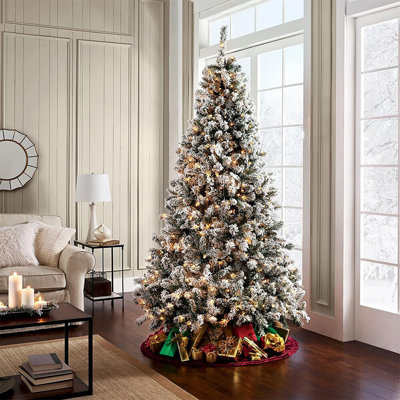90' Lighted Spruce Christmas Tree