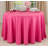 Polyester Table Cover | Washable Fabric | Wrinkle Resistant | Tablecloth For Banquets, Weddings, Parties And More, 108", Black-1724286470-1619667095