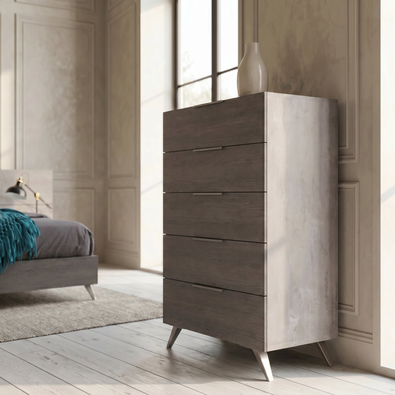 Froehlich 31'' W 5 - Drawer Dresser
