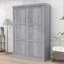 Lit escamotable en bois Halana-1555777458