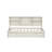 Twin Size Bed Frame With Side Bookshelves, Two Drawers, And Built-In USB Port For Creamy White Color