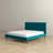 Dillon Velvet Platform Bed Queen