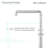 Avallon Pro Widespread Kitchen Faucet with Side Sprayer-61433326