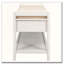 Banc de rangement polyvalent pour hall d'entrée avec siège rembourré, tiroirs et range-chaussures-1500604107