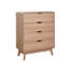 Udall 80cm W 4 - Drawer Chest of Drawers