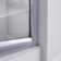 Prime 36" W x 36" D x 74.75" H Semi-Frameless Round Sliding Shower Enclosure with Base Included