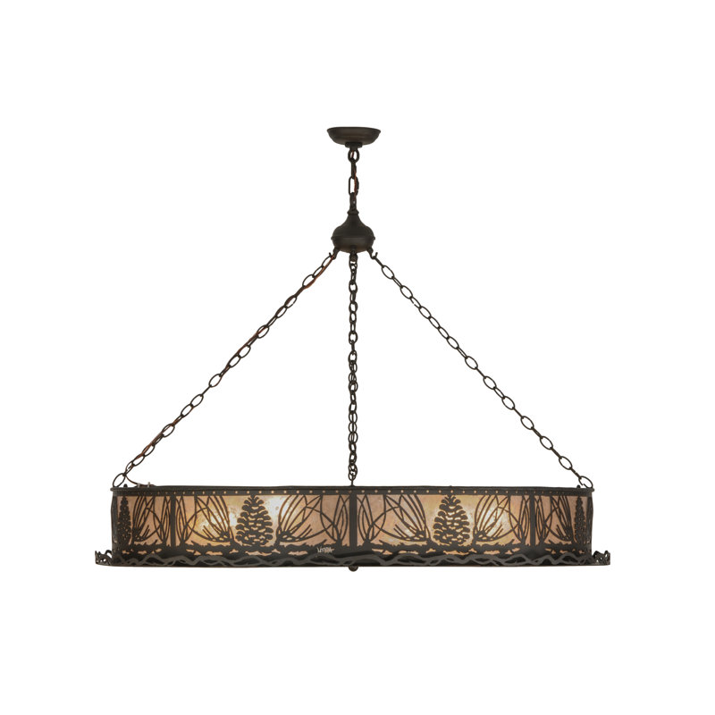 Rustic Lodge 8 - Light Chandelier