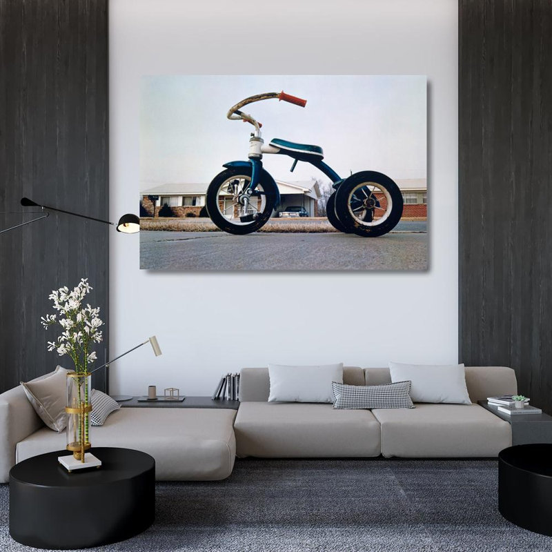 Affiche Sfmoma Tricycle, H 32 po x l 48 po