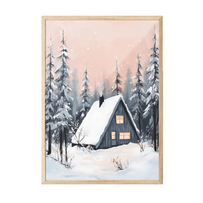 Peinture décorative encadrée