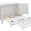 Grand lit escamotable avec rangement dissimulé-120026520