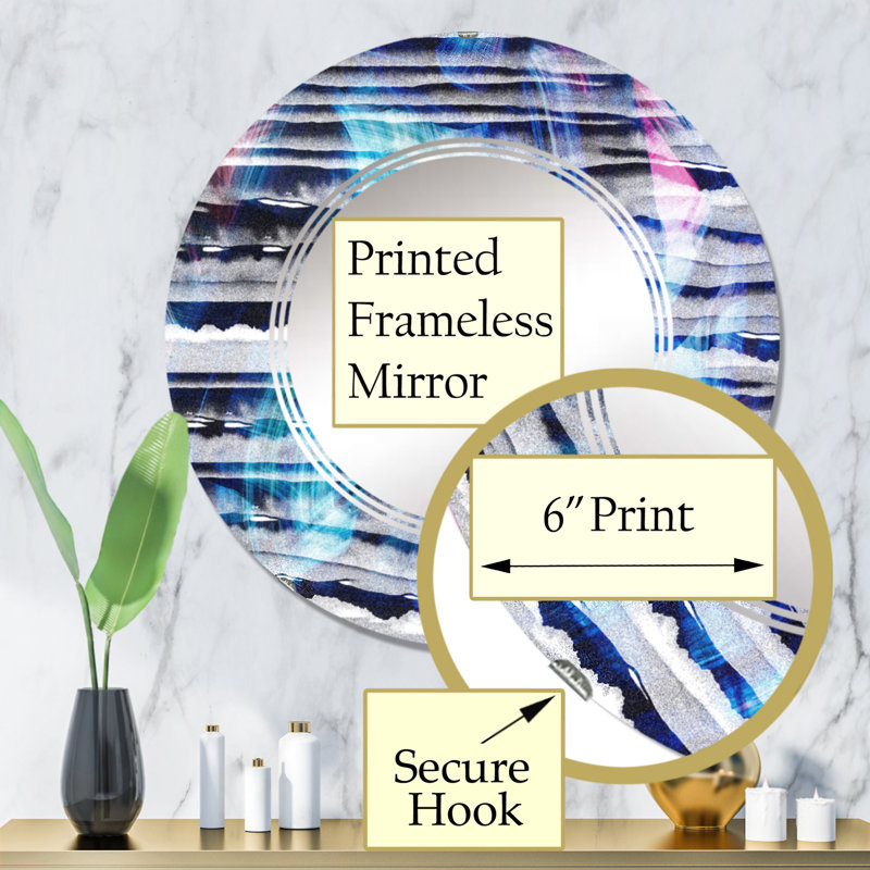 Miroir de salle de bain sans cadre, 32 po x 32 po