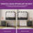 Quenia Makeup Vanity With Usb Power Outlet And Adjustable Brightness Light