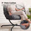 Fauteuil à œufs suspendu intérieur / extérieur avec support, housse de protection, coussin de 5 po et appui-tête-379446075