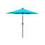 Parasol solaire 9 pi avec DEL à motif cyan | Idée de cadeau-2100700207