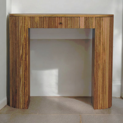Solid Wood Soba Straight Console Table