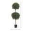 Elspeth 4.5' Faux Boxwood Topiary