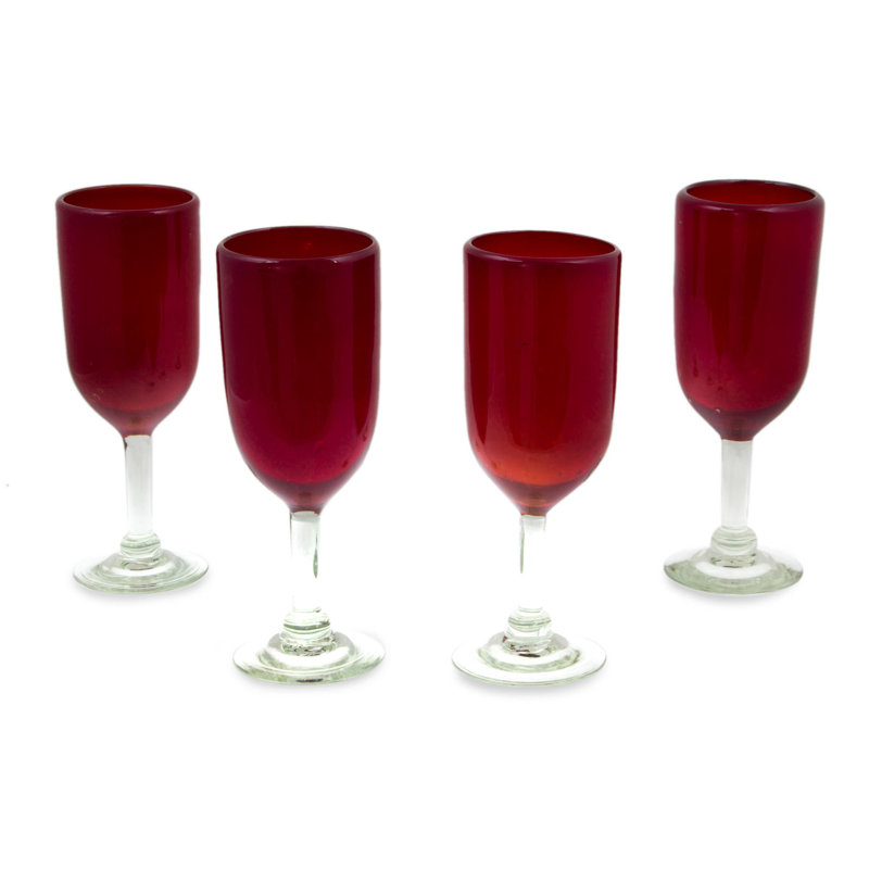 Doveridge 6oz. Stemless Wine Glass Set