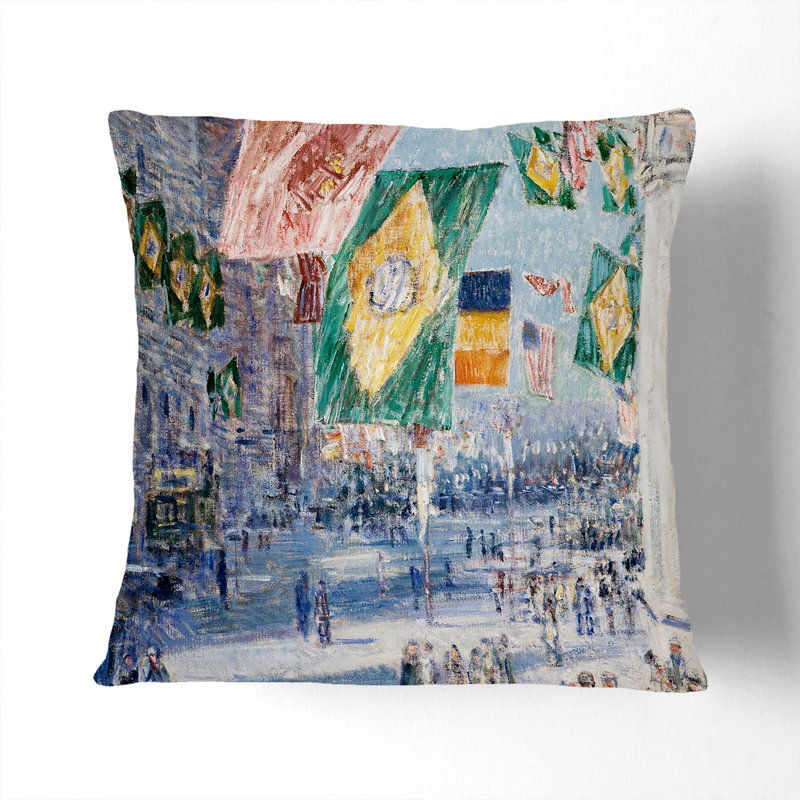 Avenue of the Allies Scatter Cushion, 55cm H x 55cm W x 20cm D