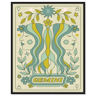 «Gemini Stars Card» par Art Remedy