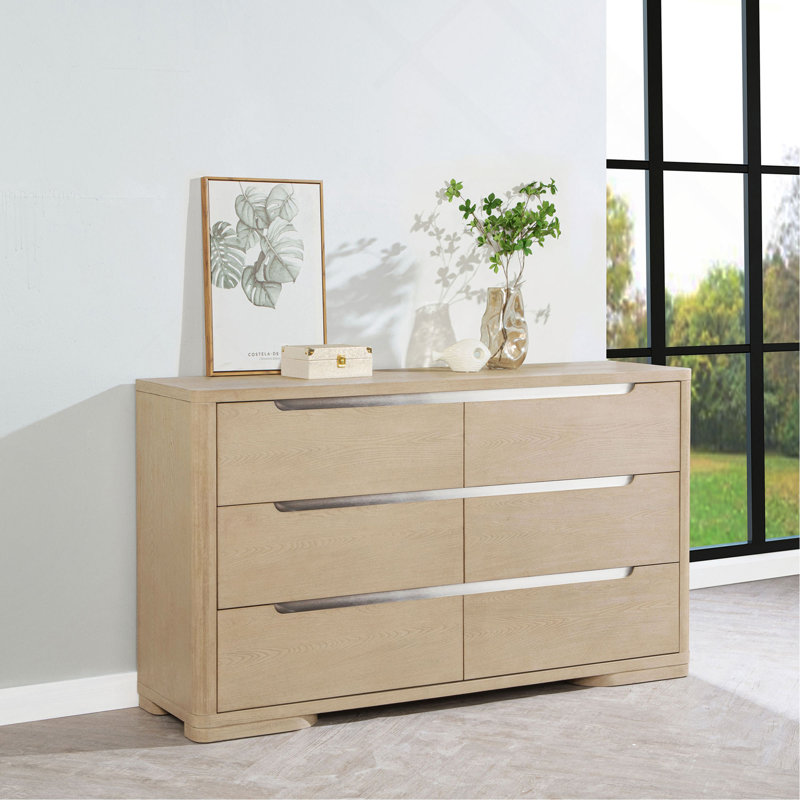 Commode de chambre à 6 tiroirs